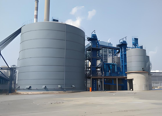 南湖1万吨钢板仓