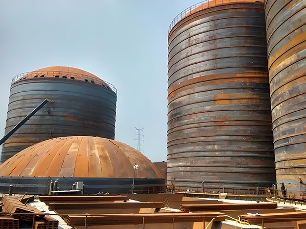 南湖焦粉钢板仓